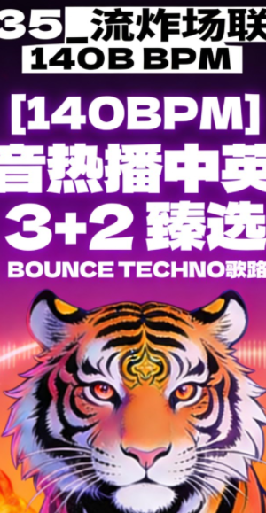 635_流炸场联盟 [140BPM] 抖音热播中英文 3+2 臻选 BOUNCE TECHNO歌路